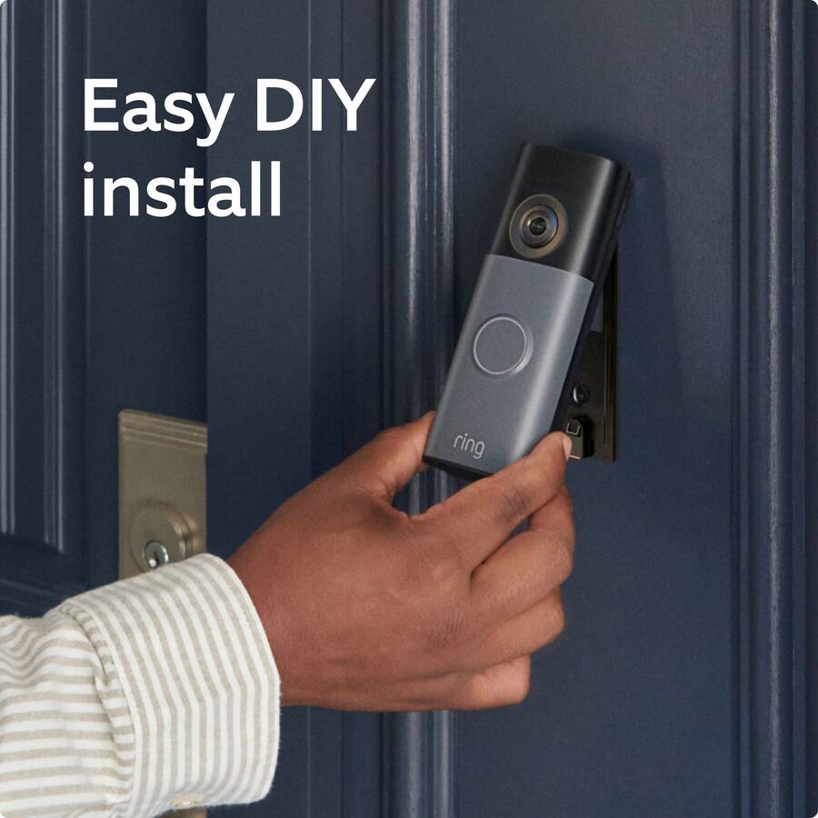 Ring Battery Doorbell - Speckled Grey