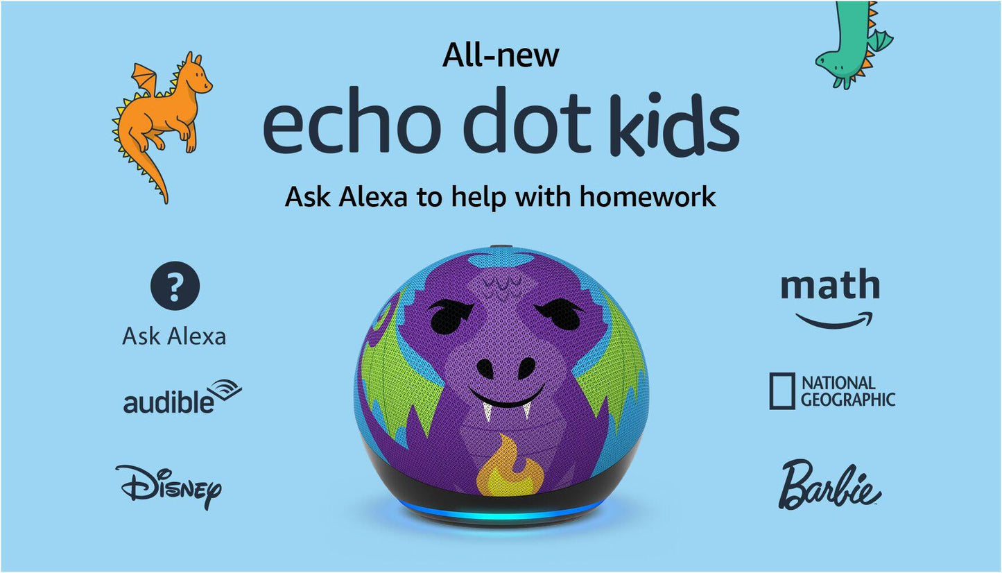 Echo Dot Kids Fire Dragon - 4