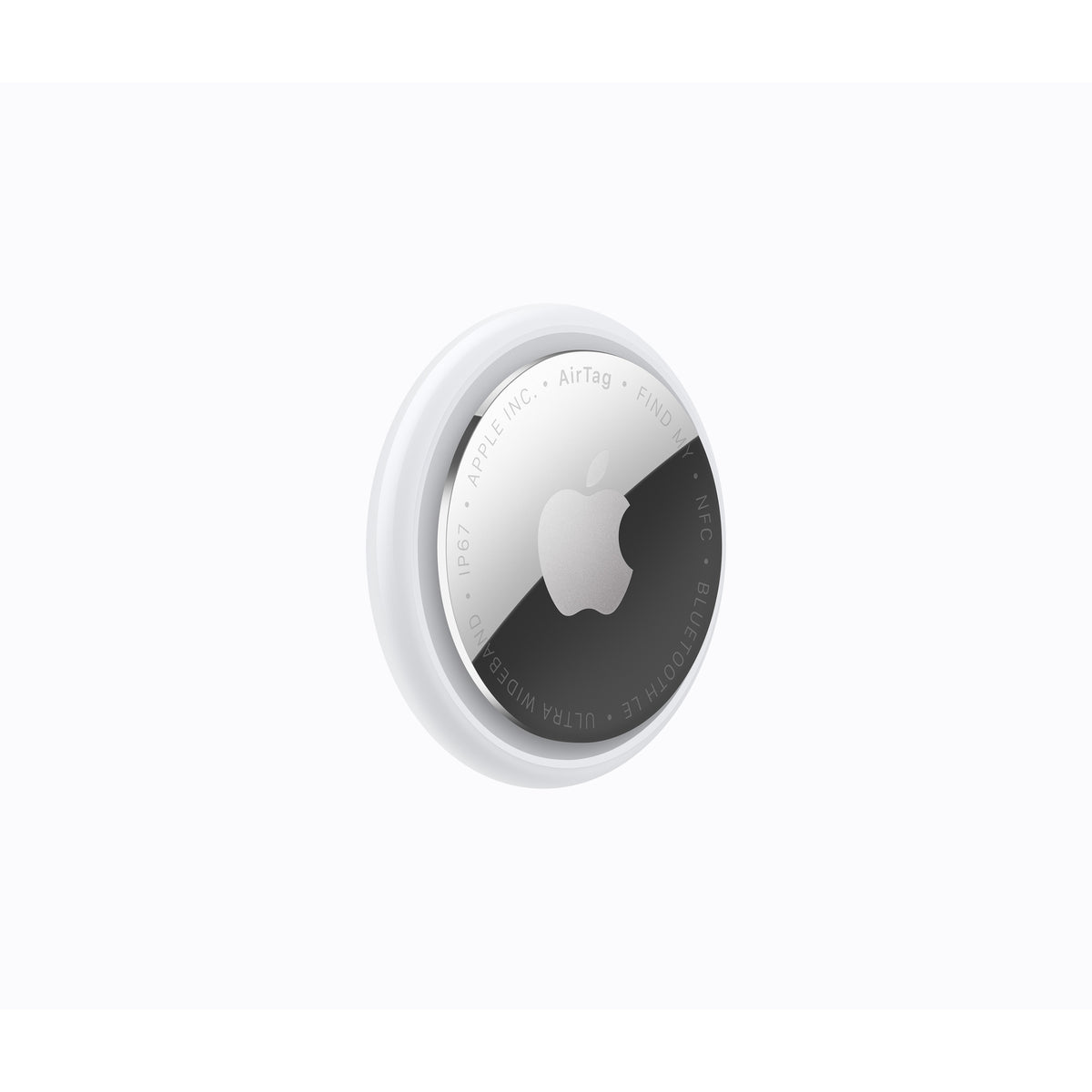 Apple AirTag 2nd generation attached to keys