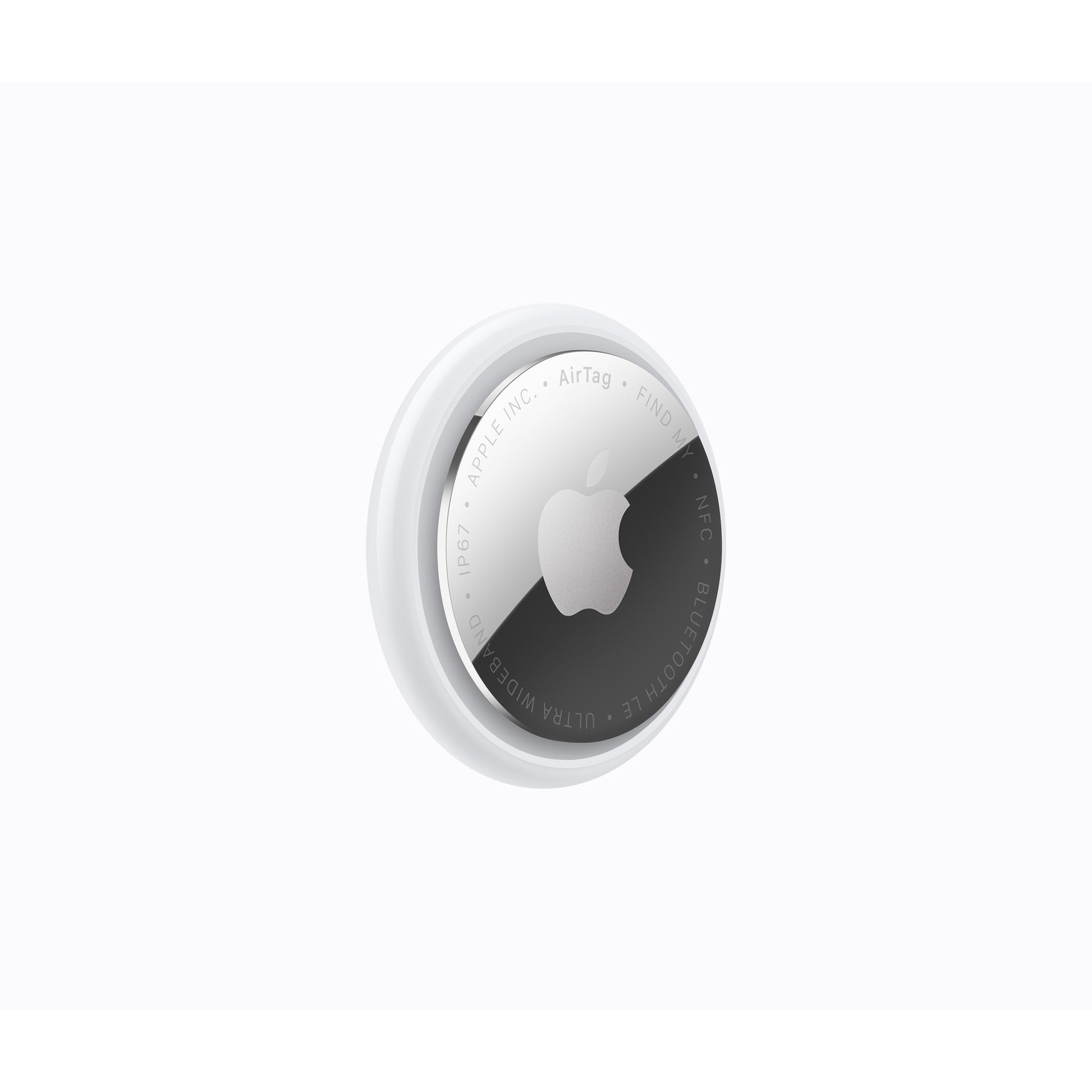 Apple AirTag 2nd generation attached to keys