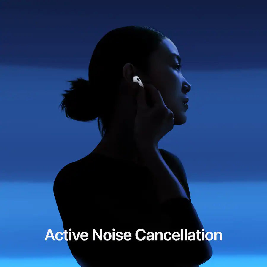 Apple AirPods 4 with Active Noise Cancellation - White